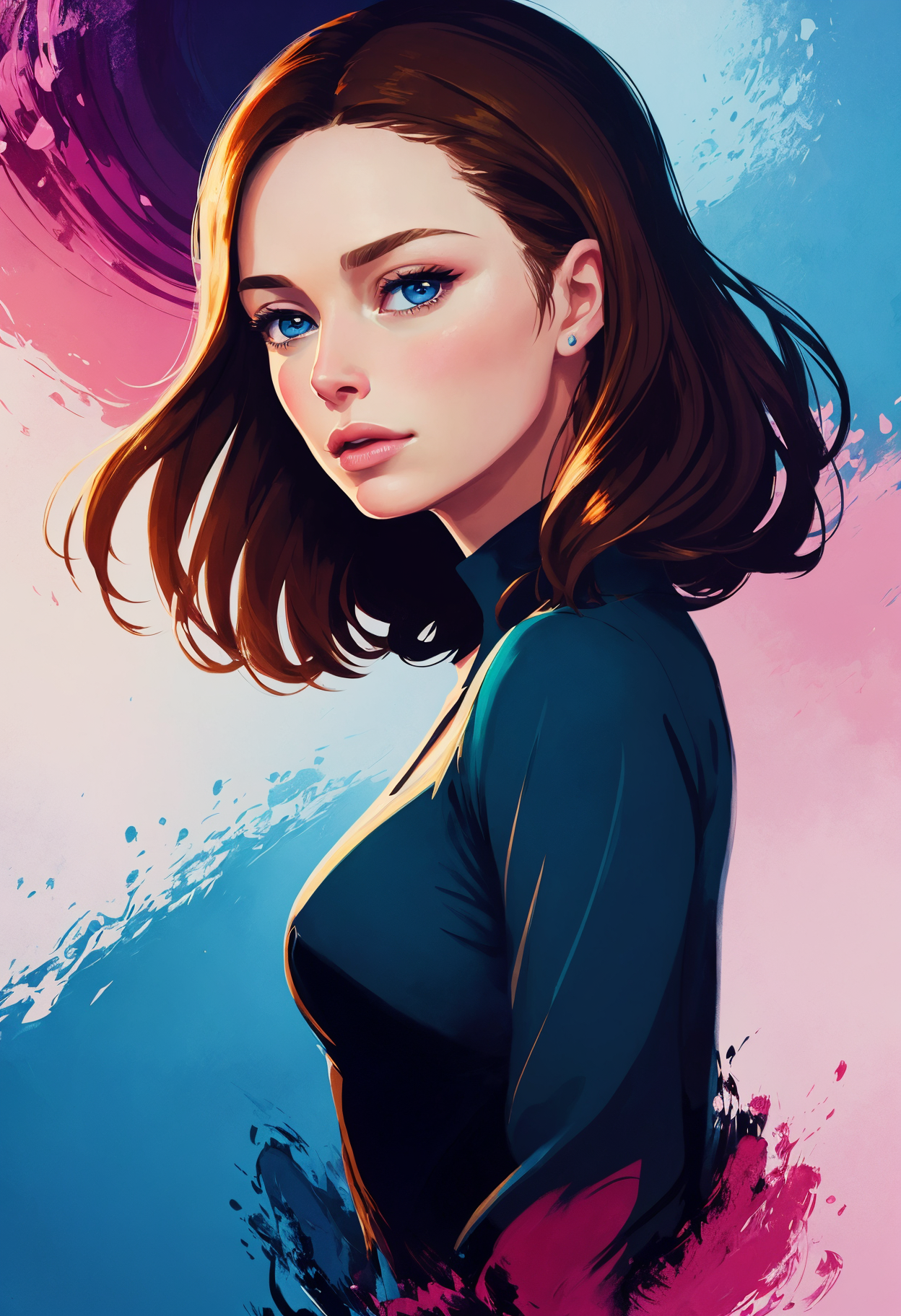 15316-2950583698-cute aesthetic illustration of rebecca_ferguson, stylized digital art, young woman, abstract and colorful paint style, (freckles.png